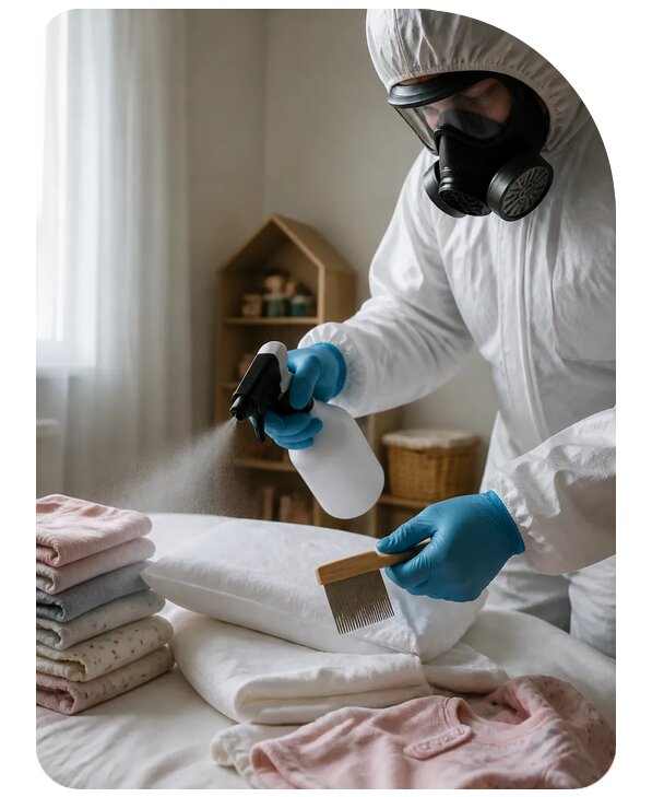 Уничтожение вшей и гнид в Воронеже по цене от 2685 р. | Сенат-Врн